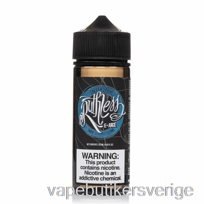 Vape Sverige Energidryck - Hänsynslös ånga - 120ml 3mg